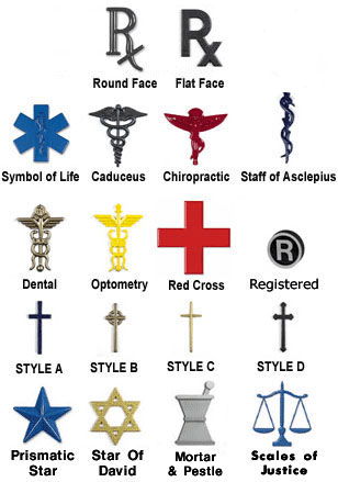 Picture for category Cast Metal Symbols