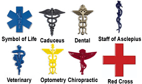 Picture of Formed Plastic Symbols - Medical