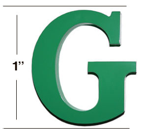 Small Metal letters