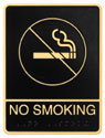Picture of Bronze ADA Plaque - No Smoking
