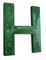 Bronze Letters Helvetica Font Patina Turquoise