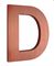 Copper Letters Brushed Finish
