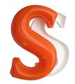 Formed Channel Letters Goudy Extra Bold Font in Orange #1819