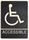 ADA Plaques Wheelchair Accessible