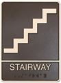 ADA Plaques Stairway Access