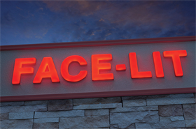 Plastic Channel letters | Low Cost | LED's Available Custom Sign ...