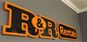 Reverse Channel Letters with Painted Border