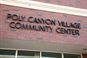 10"H Ribbon Deep cast aluminum letters painted black.