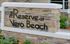 Black aluminum letters 1/2" thick, stud mounted