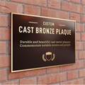 Bronze Plaque