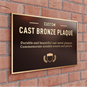 Bronze Plaque