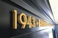 Anodized Aluminum Address Numbers