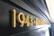 Anodized Aluminum Address Numbers