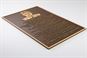 precision bronze with attached flat relief