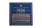 Precision bronze plaque with etched insert
